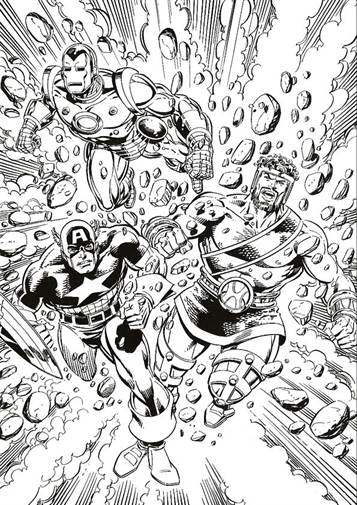 Kids-n-fun.com | 60 coloring pages of Iron Man